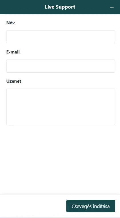 Ügyfélszolgálat és támogatás