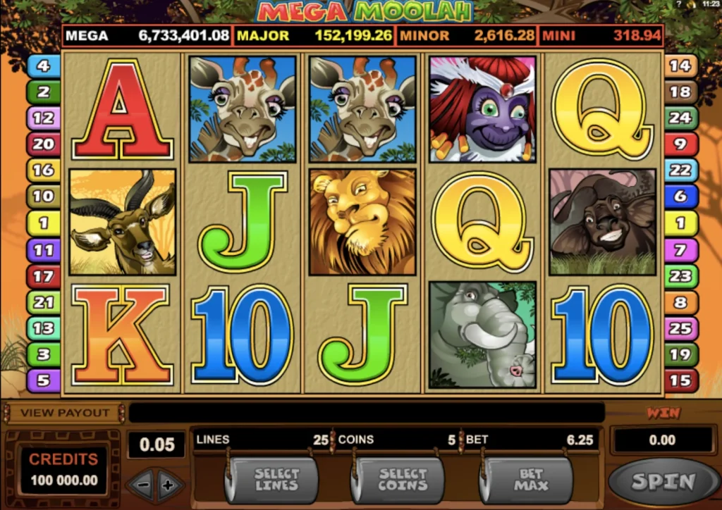 Mega Moolah – Microgaming 