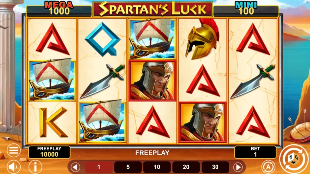 Spartans Luck Hold and Win