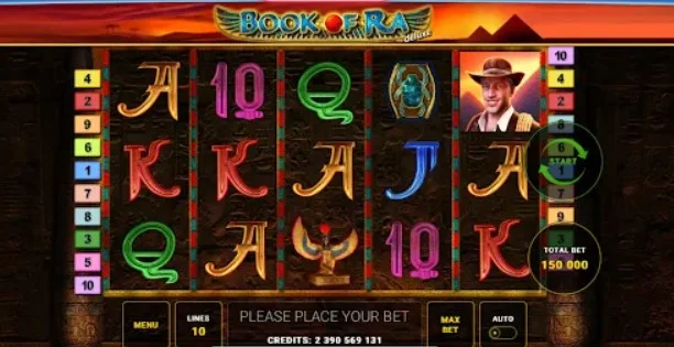 Book of Ra játékdizájn