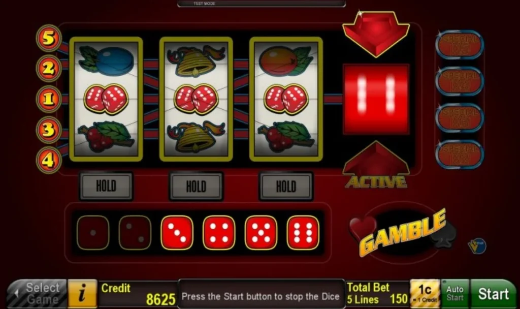 Multi Dice nyerőgép