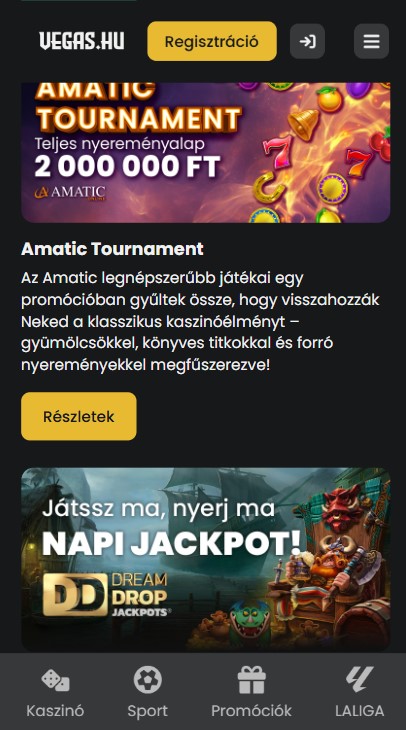 Vegas hu promóciós kód