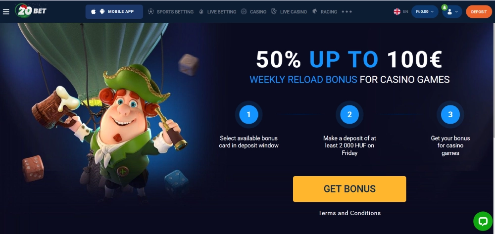 20 Ingyen Pörgetés