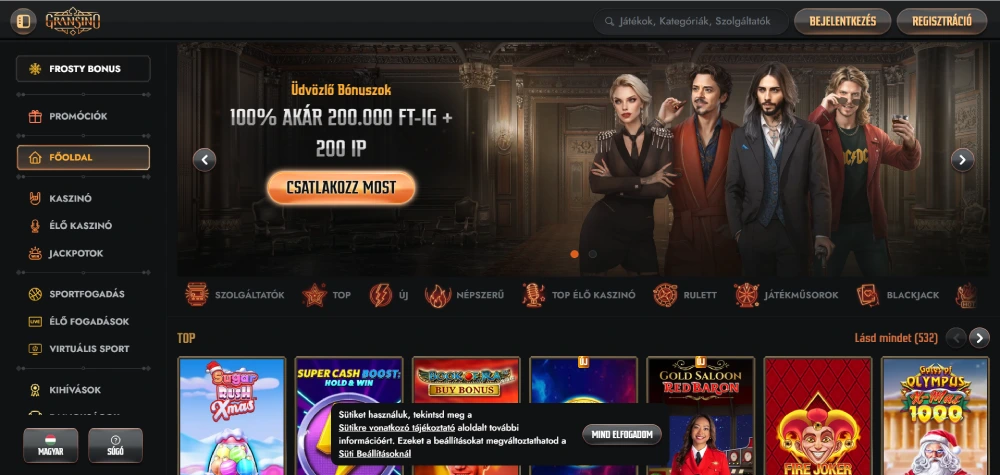 2000 HUF Minimális Befizetés Kaszinó