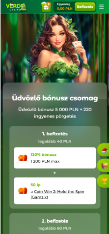 Aktiváld a bónuszt a fiókodban