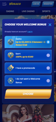 Bónuszkód megadása