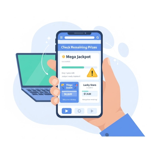 Ellenőrizd a fennmaradó nyereményeket