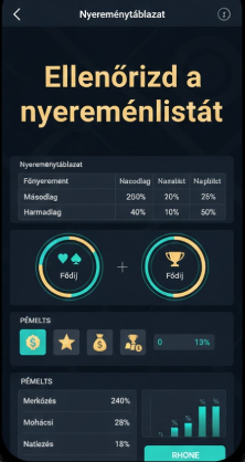 Ellenőrizd a nyereménylistát