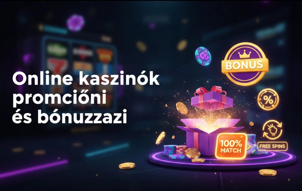 Online kaszinók promóciói és bónuszai