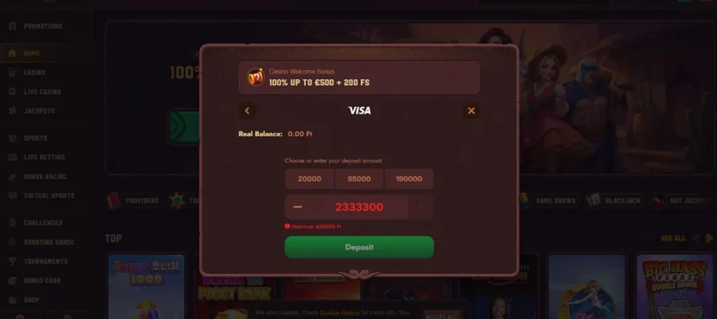 A Visa befizetésekre 